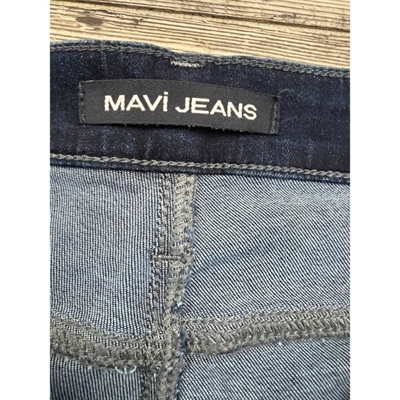 Mavi Mens Zach Straight Leg Jeans Blue 32/32 Denim Mid Rise 5 Pocket Medium Wash - Picture 8 of 14